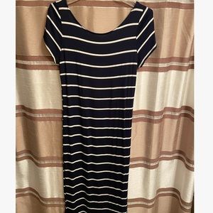 Stripped Maxi Dress